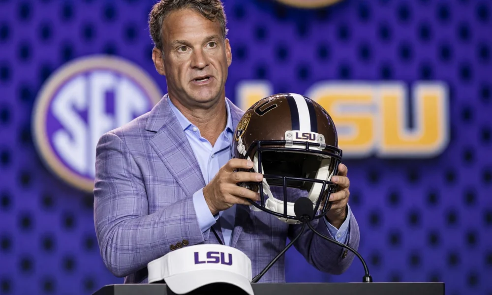 Lane Kiffin LSU NFL additions 105-man roster