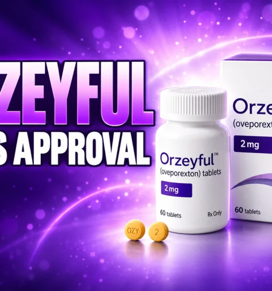 Orzeyful oveporexton FDA approval narcolepsy type 1