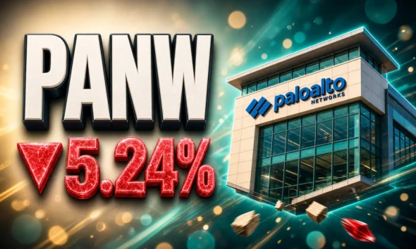 Palo Alto Networks stock slips 5.24 percent after Q4