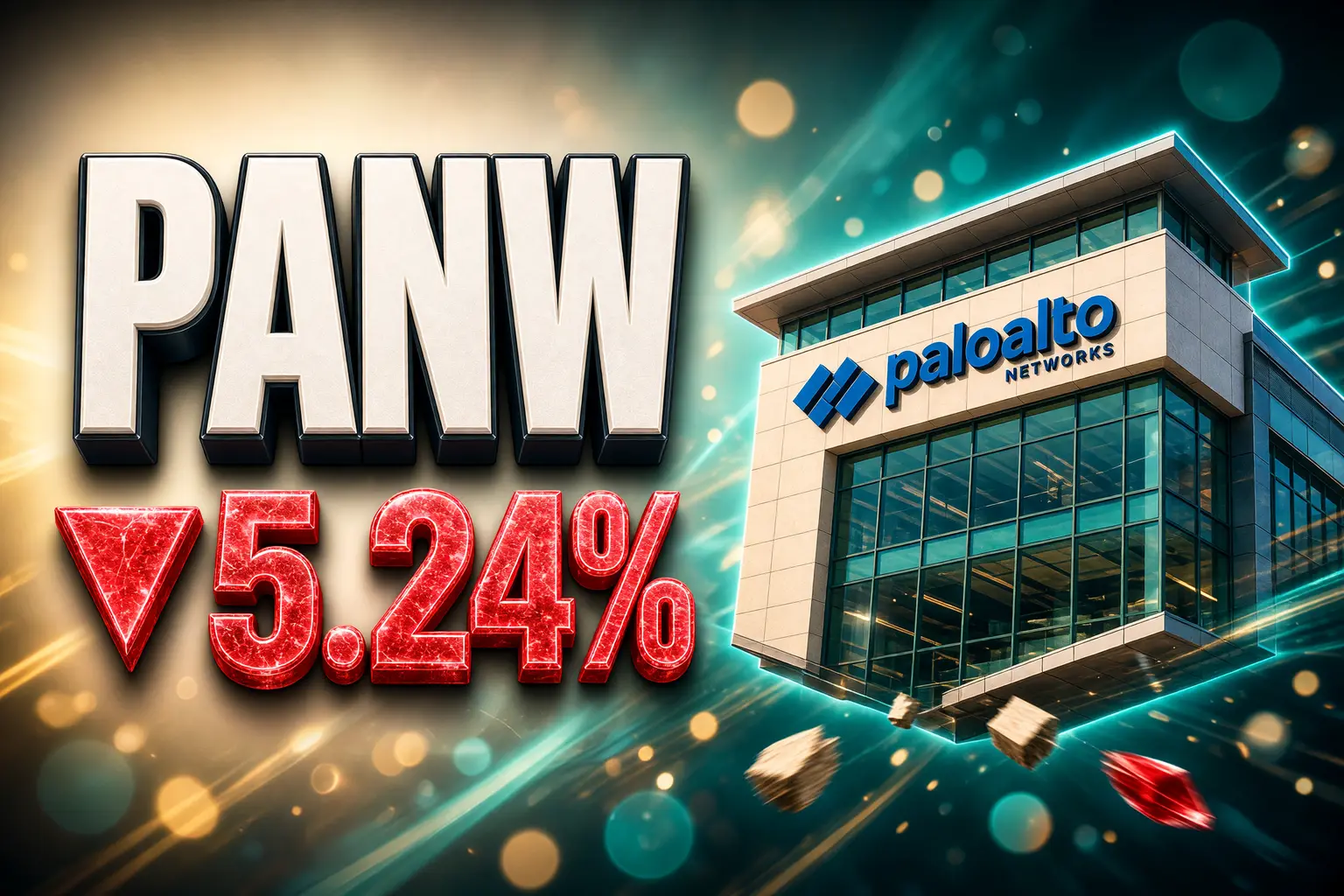 Palo Alto Networks stock slips 5.24 percent after Q4