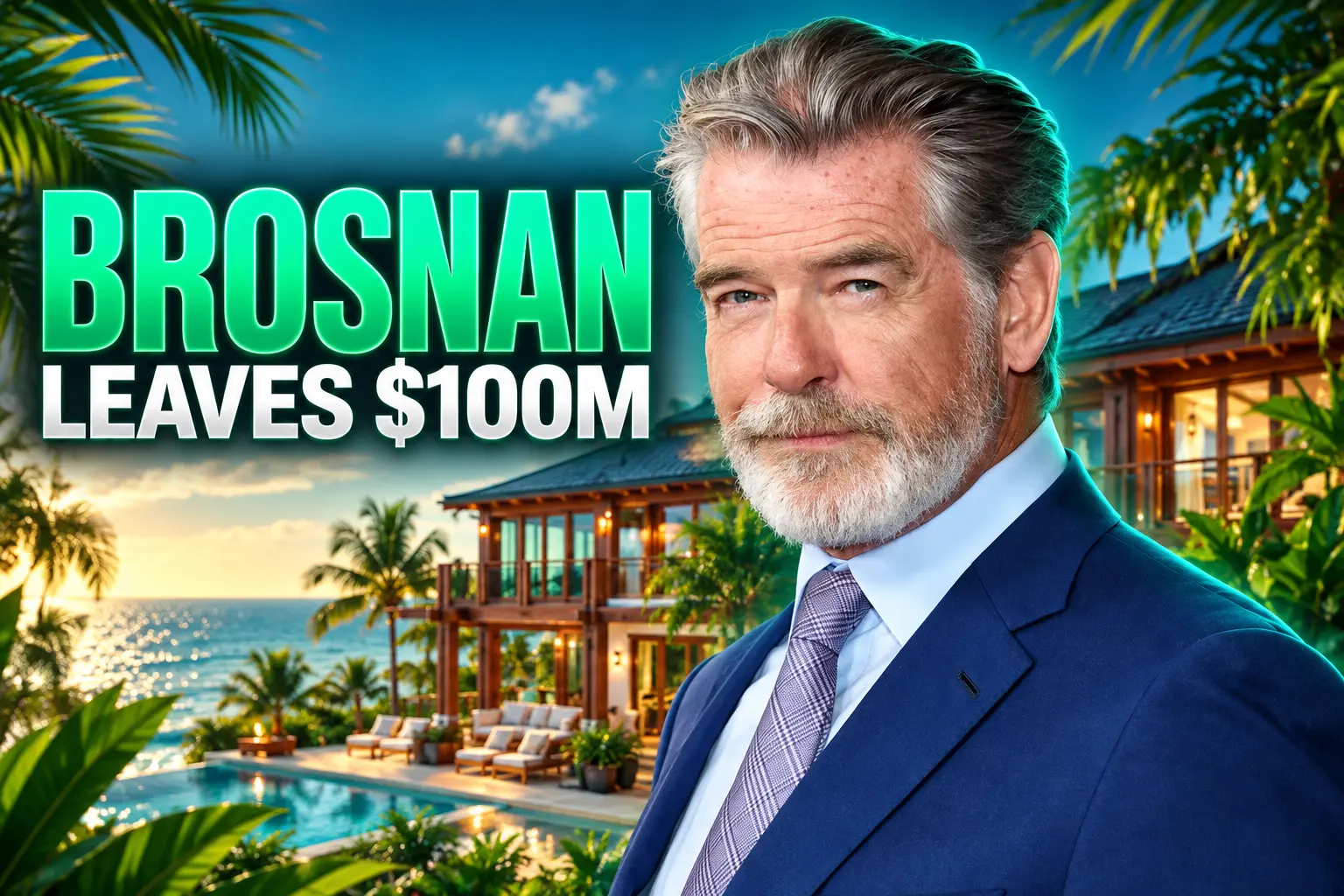Pierce Brosnan Keely Shaye Smith leave Malibu compound