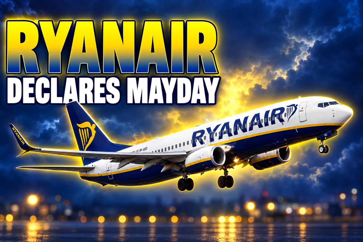 Ryanair FR3418 Manchester low fuel landing AAIB