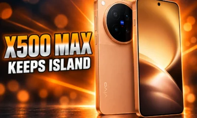 vivo X500 Pro Max 400mm teleconverter circular camera design