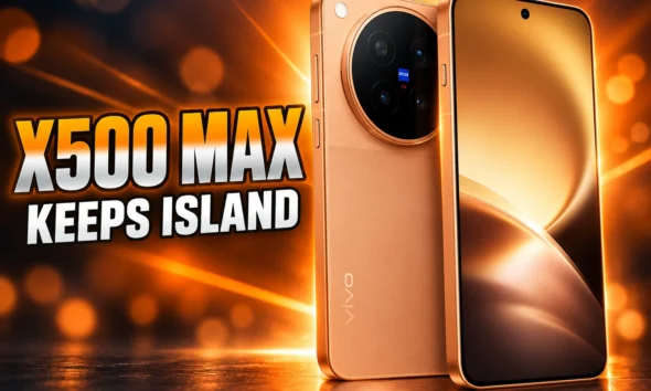 vivo X500 Pro Max 400mm teleconverter circular camera design