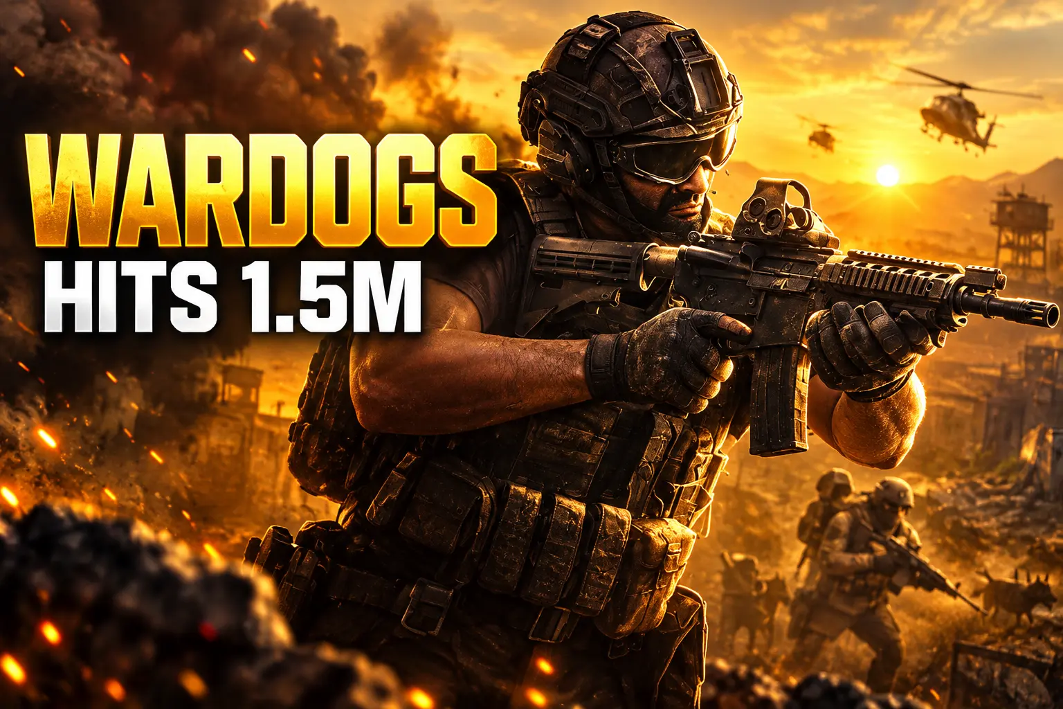 Wardogs Steam early access 1.5 million sales