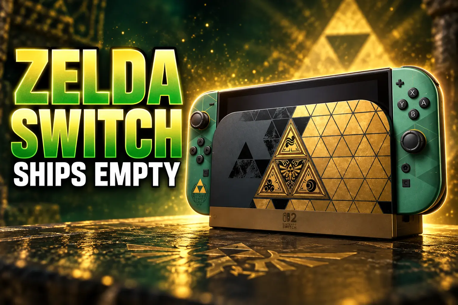 Zelda 40th Anniversary Switch 2 console pre-order