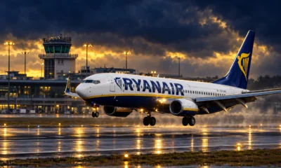 Ryanair 9H-QBD Manchester diversion fuel mayday