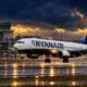 Ryanair 9H-QBD Manchester diversion fuel mayday