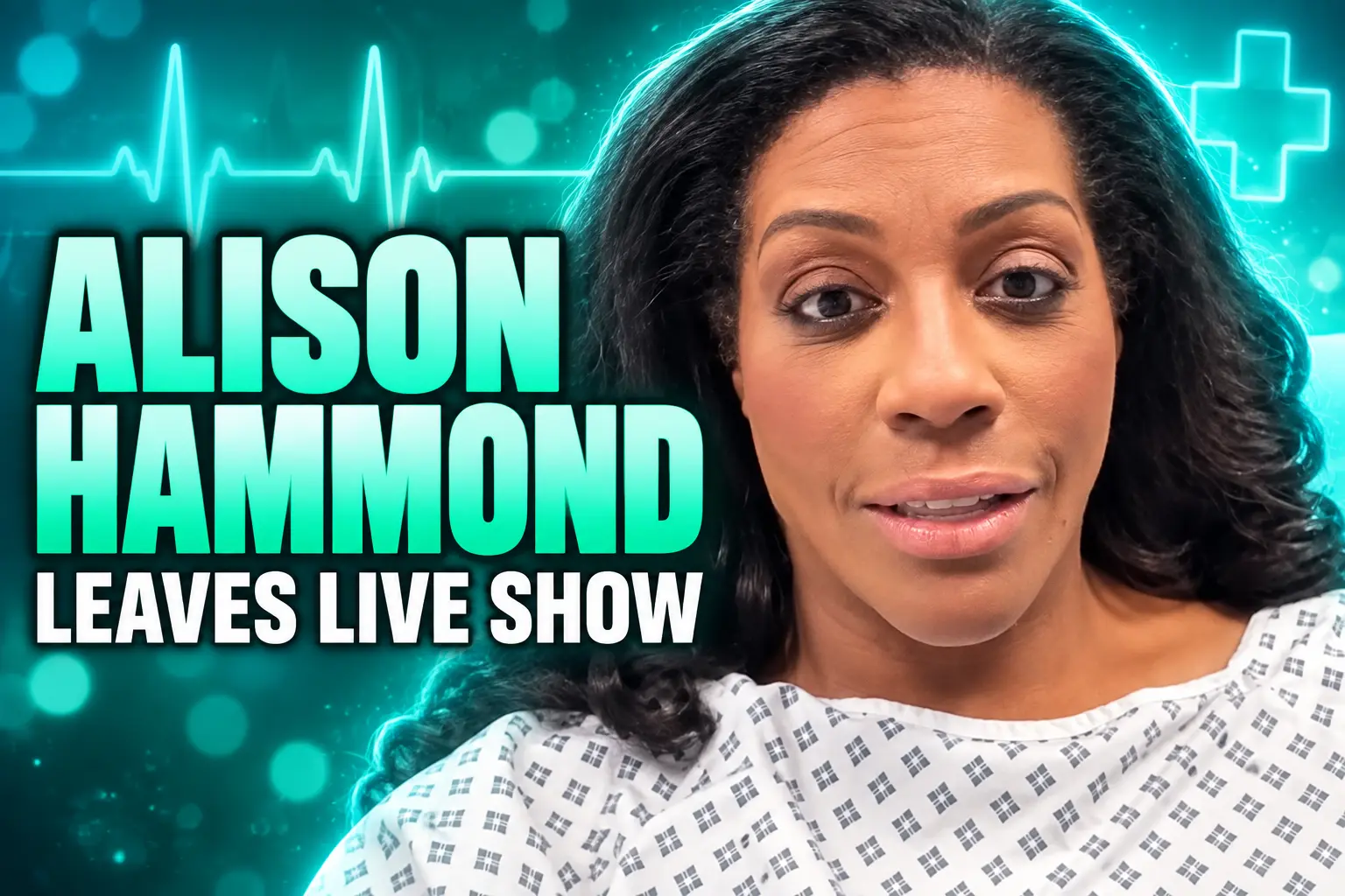 Alison Hammond hospital heart check This Morning exit